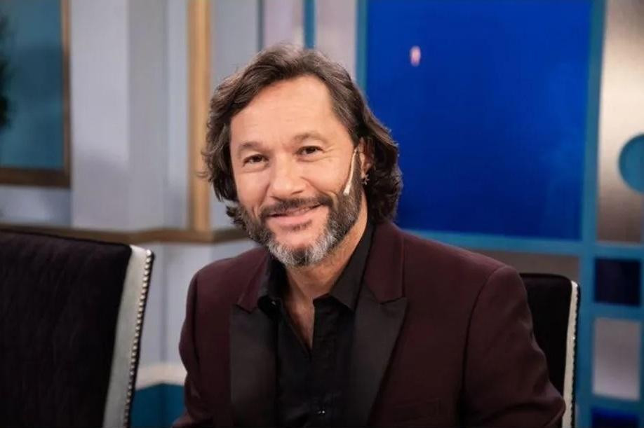 Diego Torres en la mesa de Mirtha Legrand