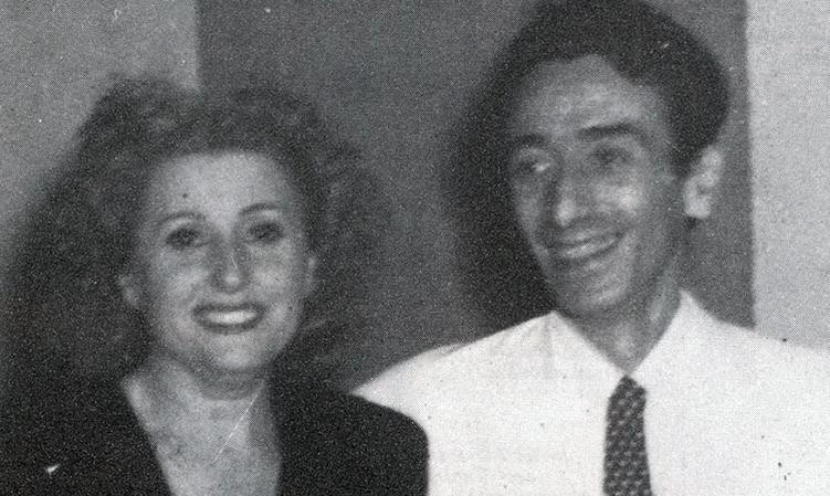 Enrique Discépolo y Tania, cantante y compositor