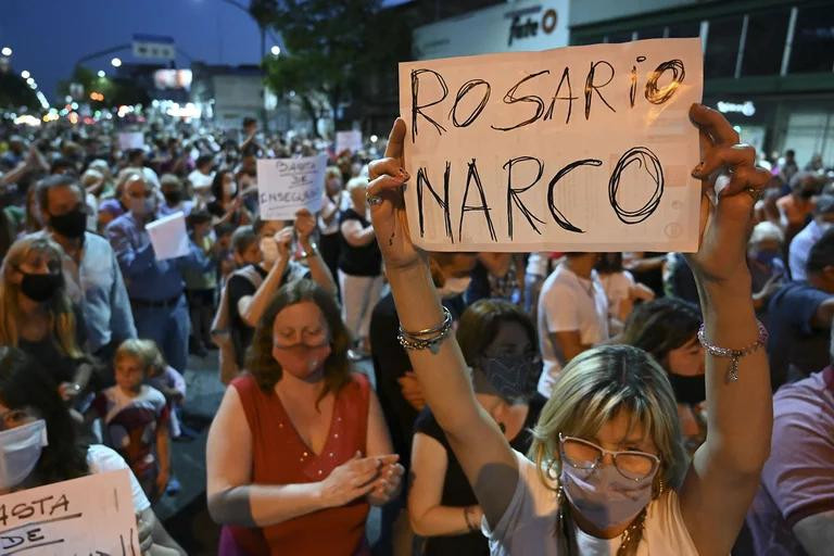 Marcha en Rosario