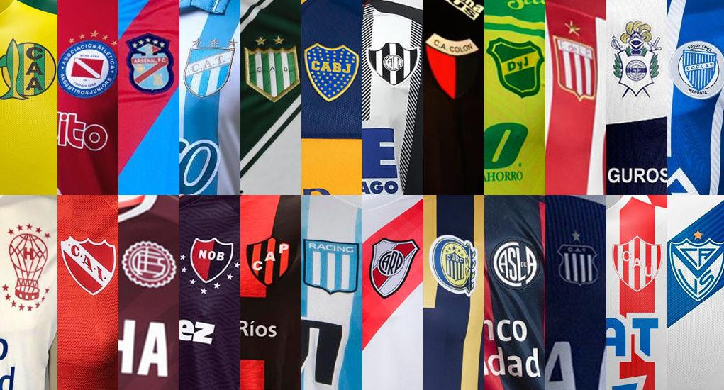 Subasta de camisetas del fútbol argentino para recaudar fondos para el Hospital de Niños