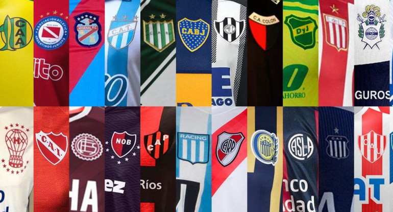 Subasta de camisetas del fútbol argentino para recaudar fondos para el Hospital de Niños