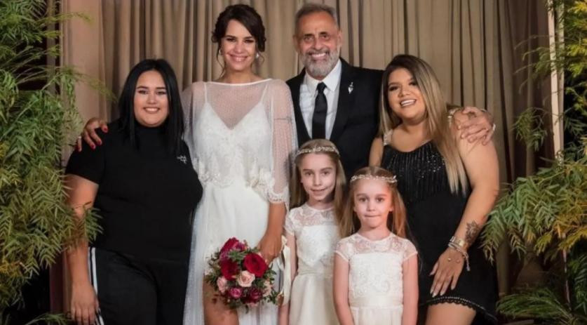 Jorge Rial, familia, foto NA