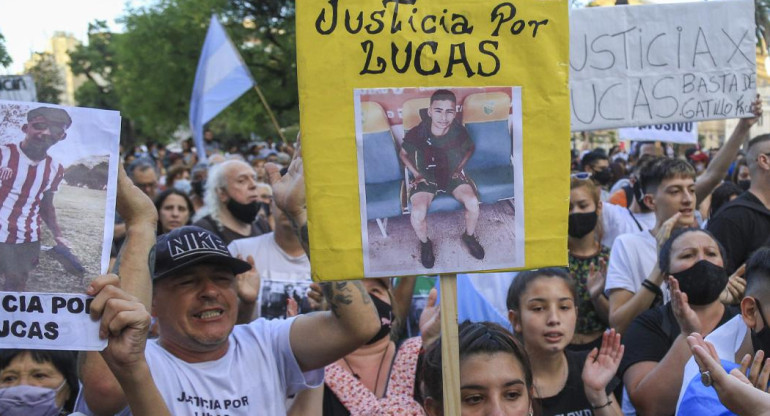 Lucas González, marcha por Justicia, NA