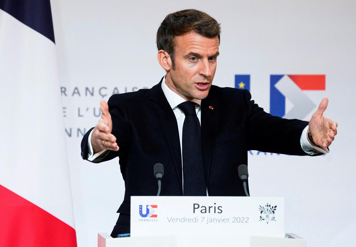 Emmanuel Macron, REUTERS