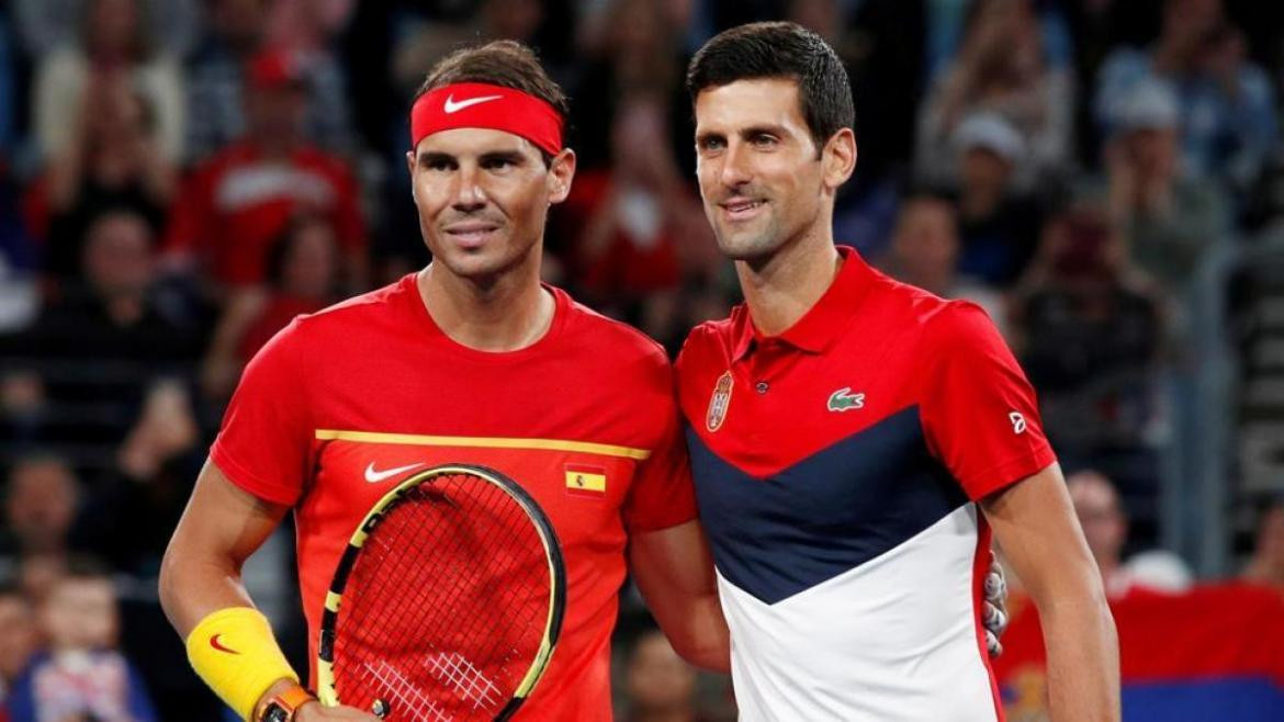 Rafael Nadal y Novak Djokovic