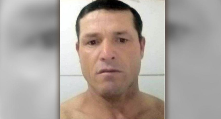Gabriel Aceval, femicida detenido en Chaco