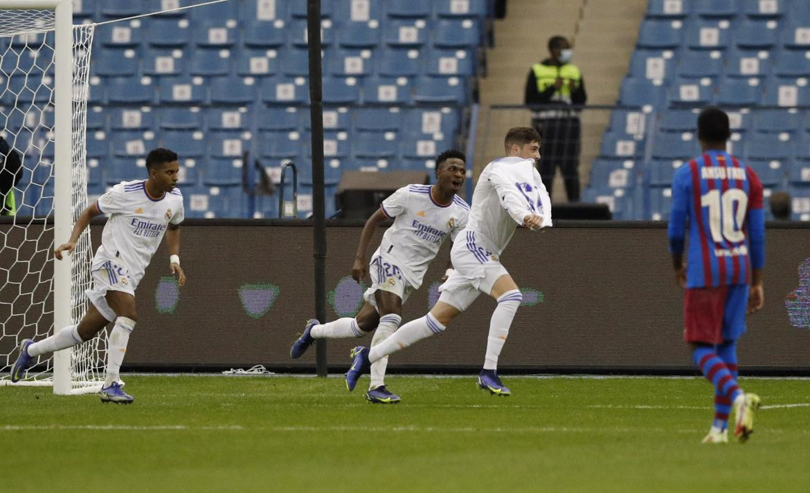 Barcelona vs. Real Madrid por la Supercopa de España, REUTERS