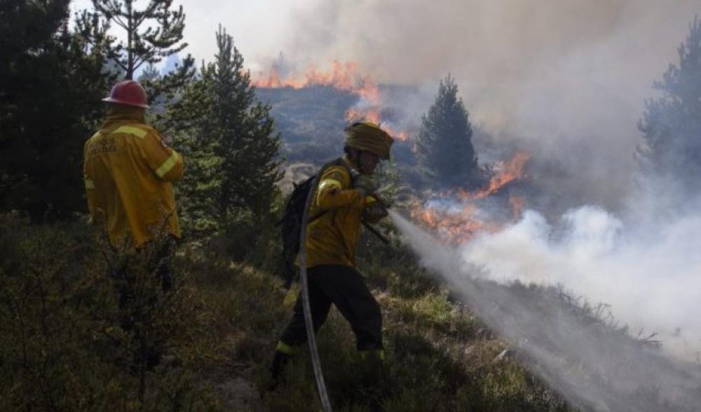 Incendios en Bariloche, NA