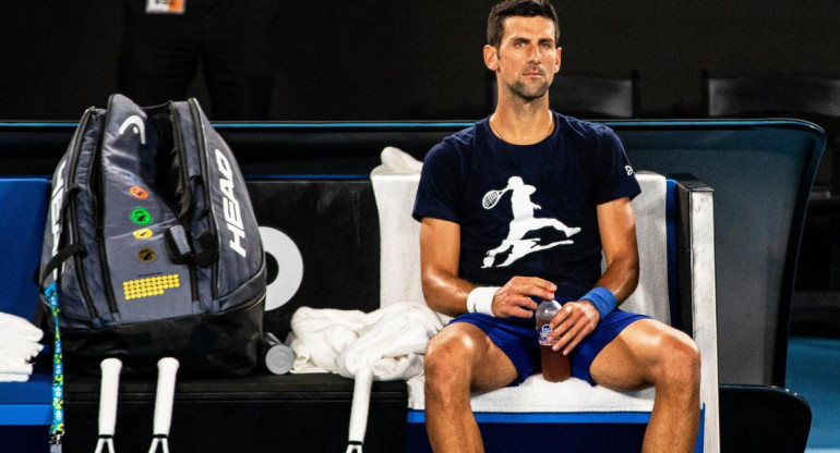 Novak Djokovic en el Abierto de Australia, AGENCIA EFE