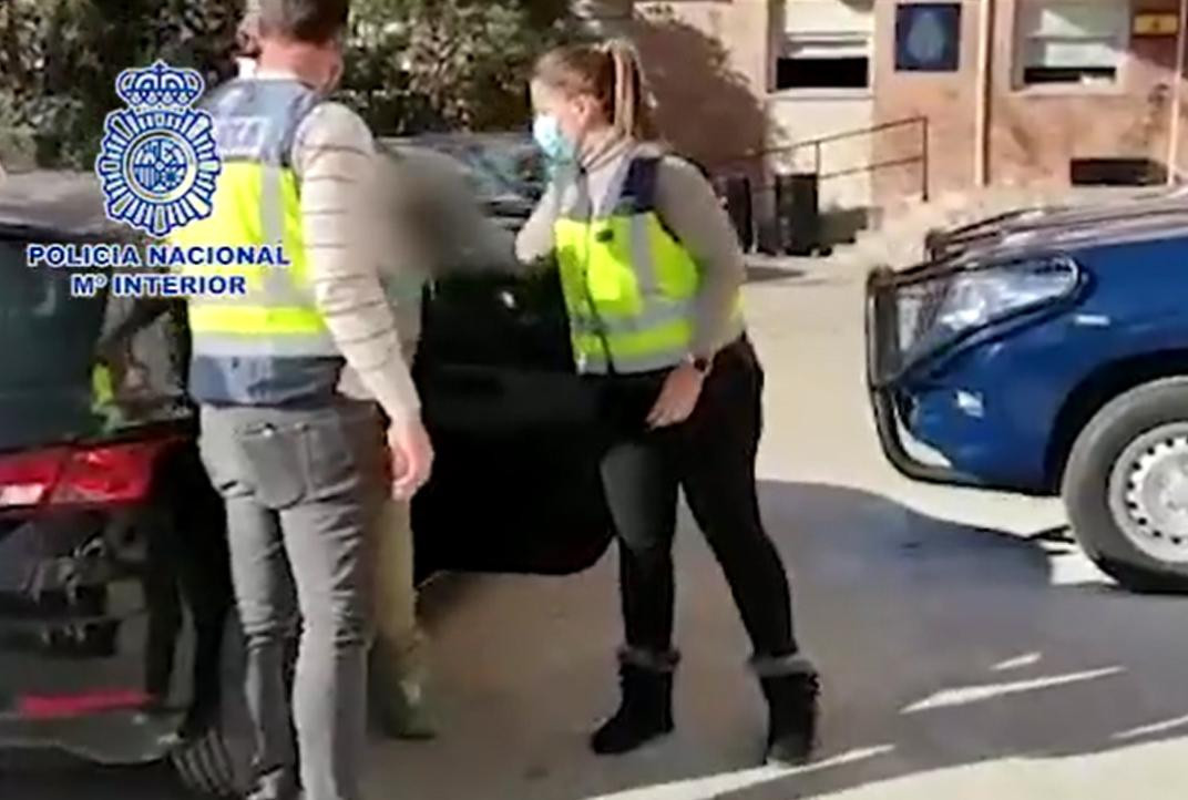 Enfermera argentina detenida en España