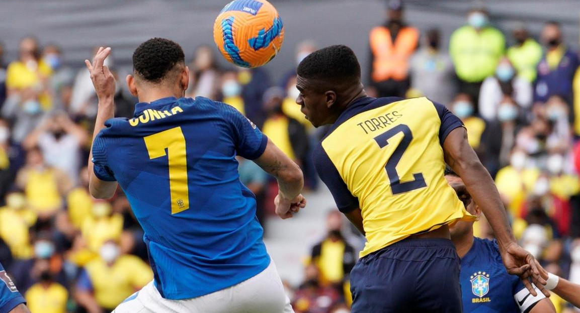 Ecuador recibe a Brasil en la Fecha 15 de las Eliminatorias Sudamericanas.EFE