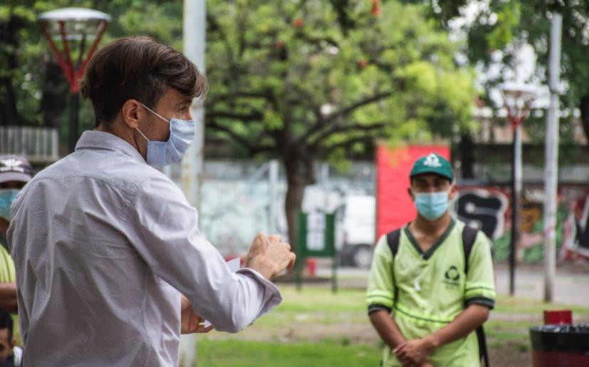 Lucas Ghi, intendente de Morón, foto NA