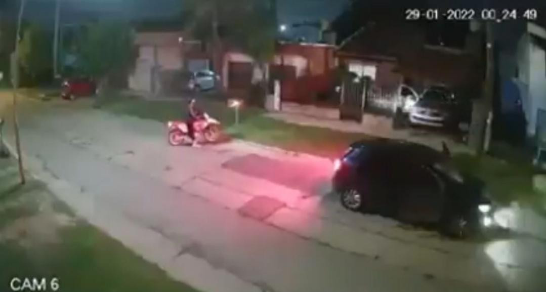 Ataque de motochorros, inseguridad, NA