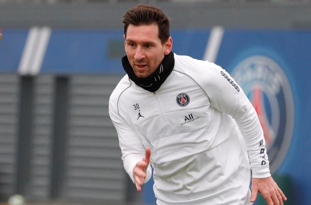 Lionel Messi, PSG, entrenamiento, NA