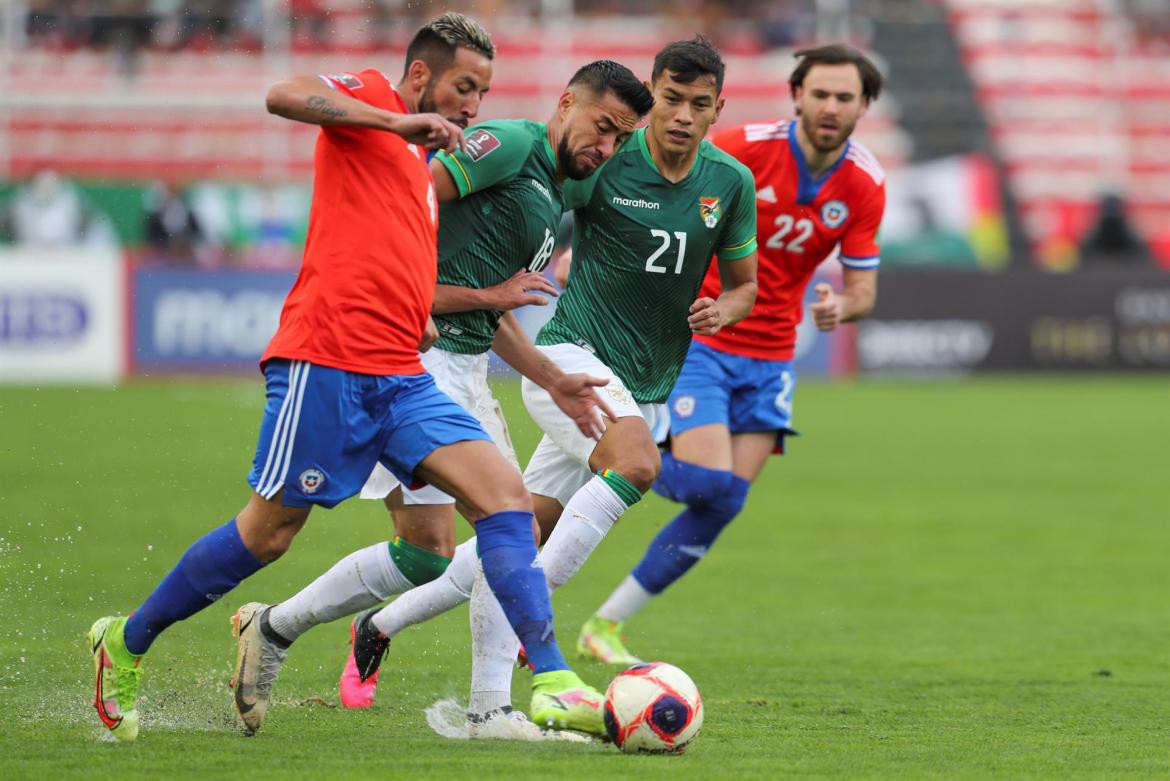 Chile vs. Bolivia, EFE	