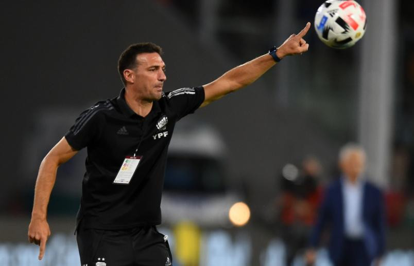 Lionel Scaloni, Selección Argentina, NA