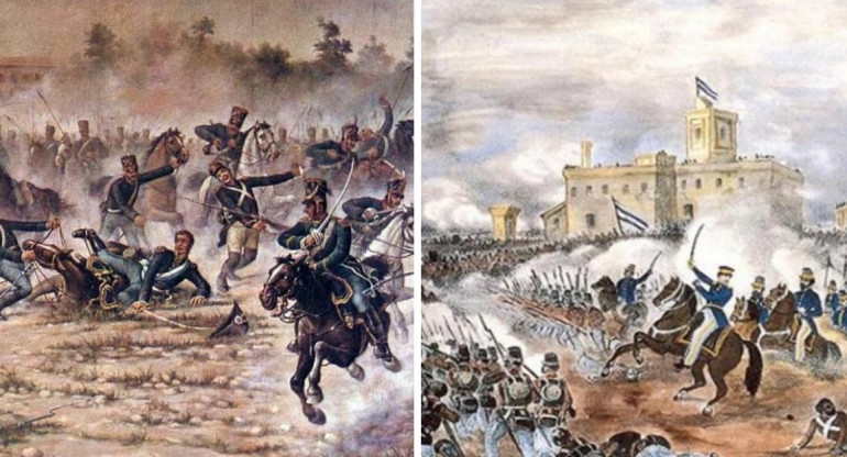 Combate de San Lorenzo y Batalla de Caseros