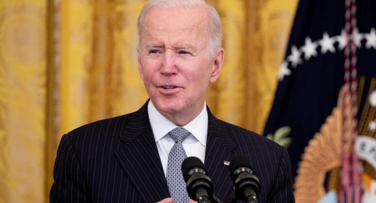 Joe Biden, presidente de Estados Unidos. EFE.