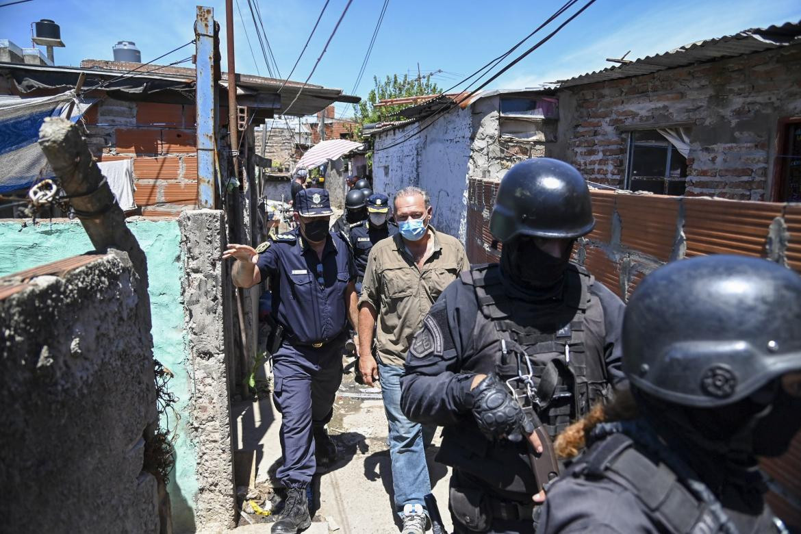 Sergio Berni, allanamientos por droga adulterada, foto NA