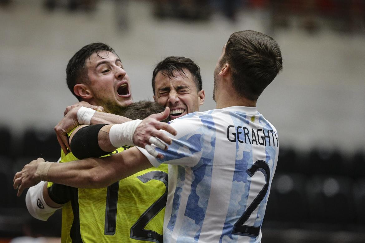 Argentina campeón de América en futsal. 