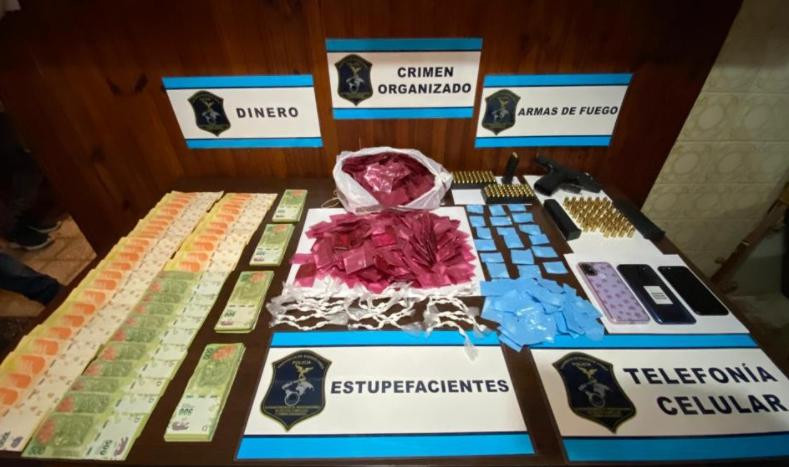 Droga adulterada, detenciones y allanamientos, NA