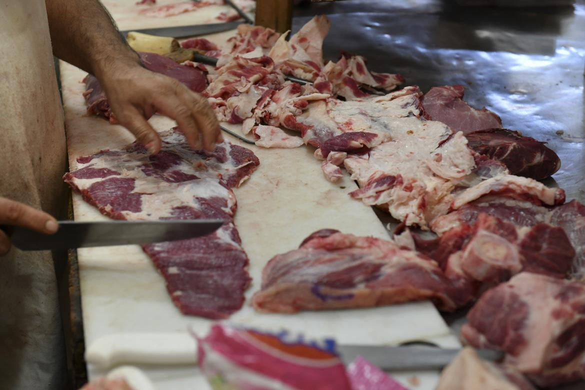 Cortes de carne, economía argentina, foto NA