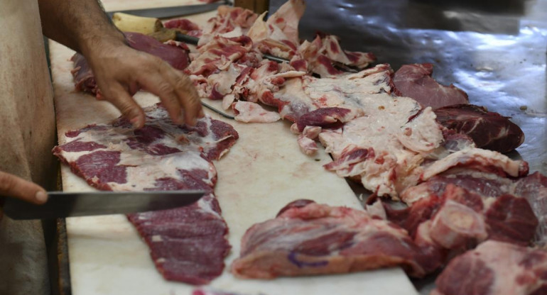 Cortes de carne, economía argentina, foto NA