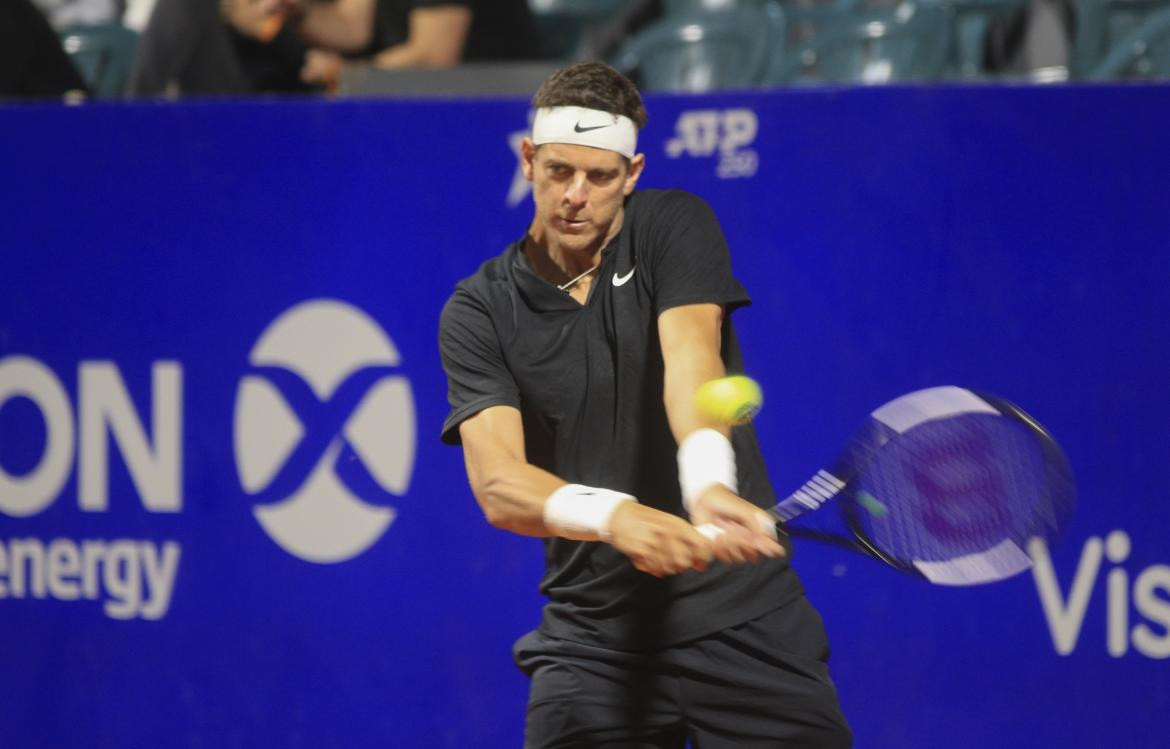 Juan Martín Del Potro en el Argentina Open, AGENCIA NA