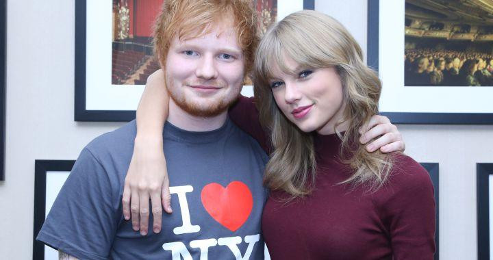 Ed Sheeran y Taylor