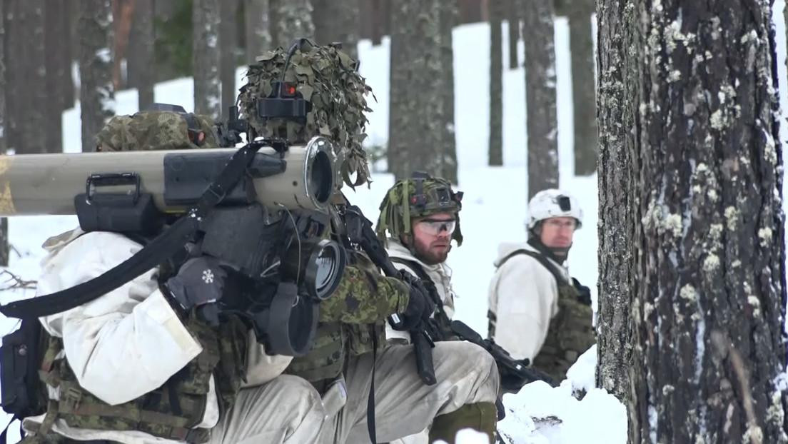 Tropas británicas en Estonia