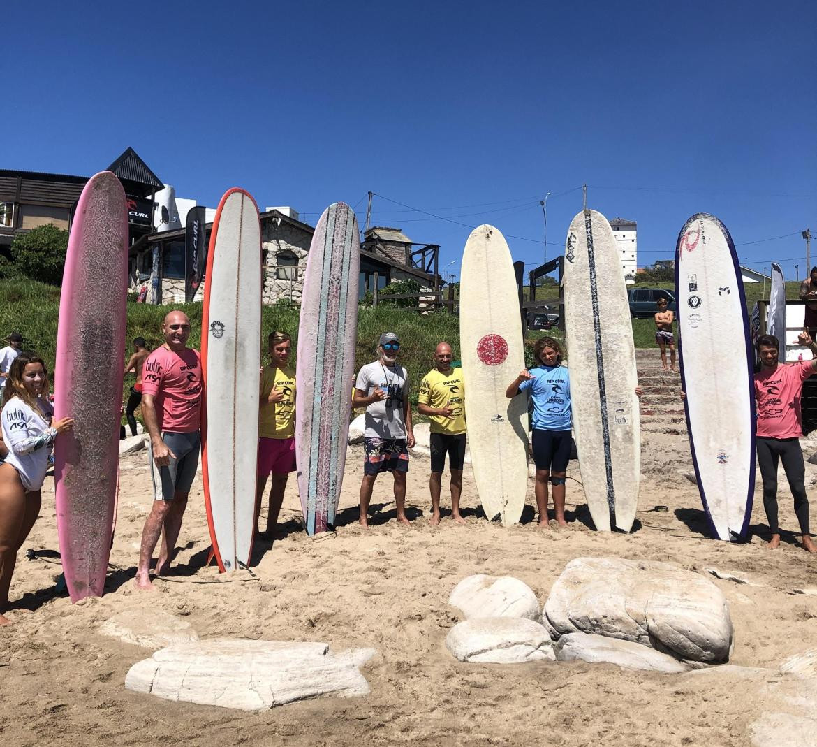 Torneo de Surf de Tablas Largas en Mar del Plata