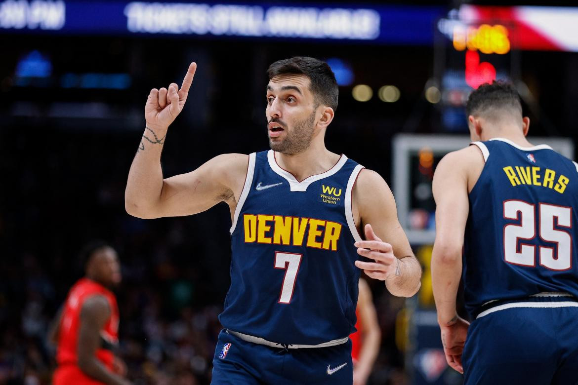 Facundo Campazzo en Denver Nuggets, REUTERS