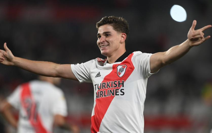 Julián Álvarez, River Plate, foto NA