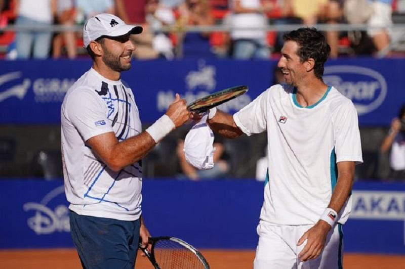 Andrés Molteni y el mexicano Santiago González, campeones dobles, Argentina Open.