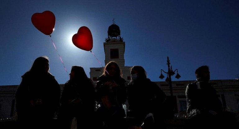 Día de San Valentín en España. EFE.
