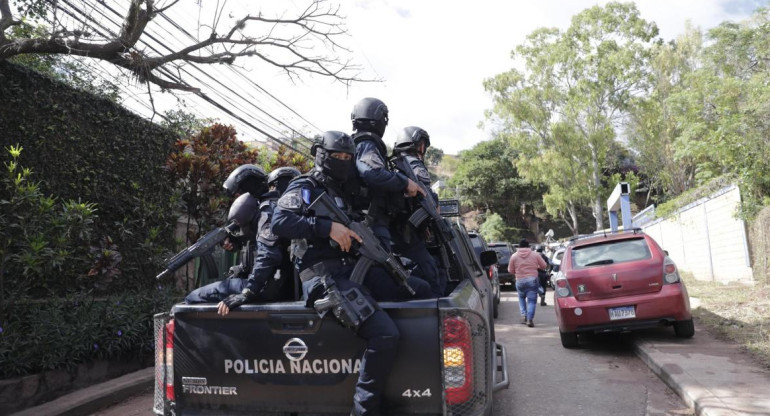 Detención del ex presidente de Honduras, Juan Orlando Hernández, AGENCIA EFE