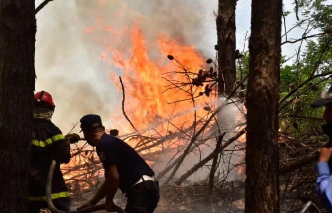 Incendio corrientes