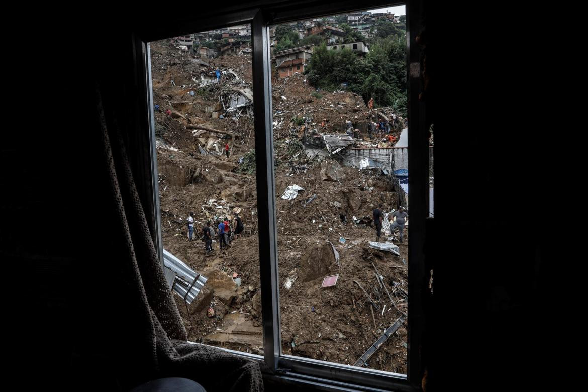 Inundaciones en Brasil, foto EFE