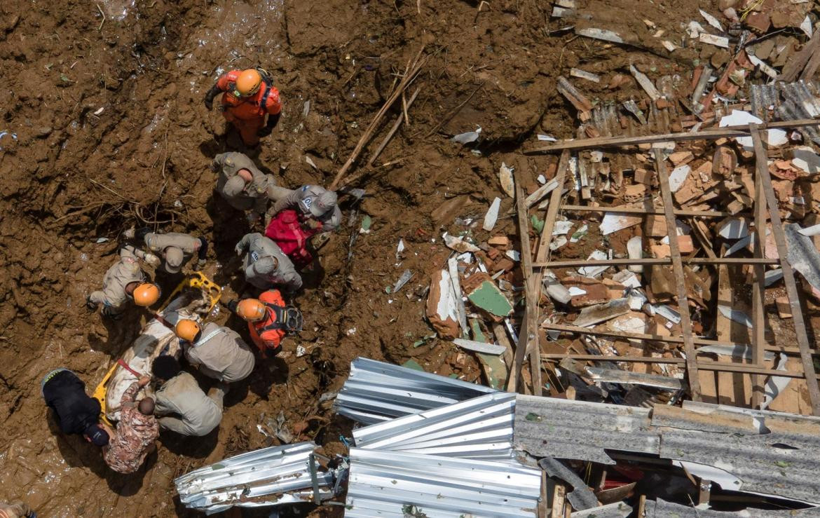 Inundaciones en Brasil, foto EFE