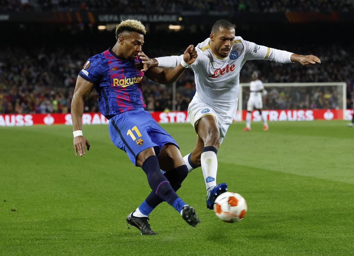 Europa League, Barcelona vs. Napoli, REUTERS