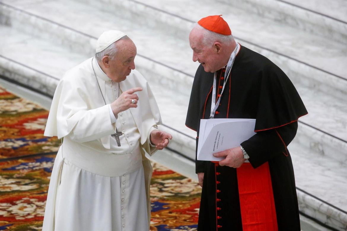 Papa Francisco y Marc Armand Ouellet