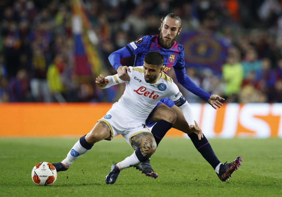 Europa League, Barcelona vs. Napoli, REUTERS