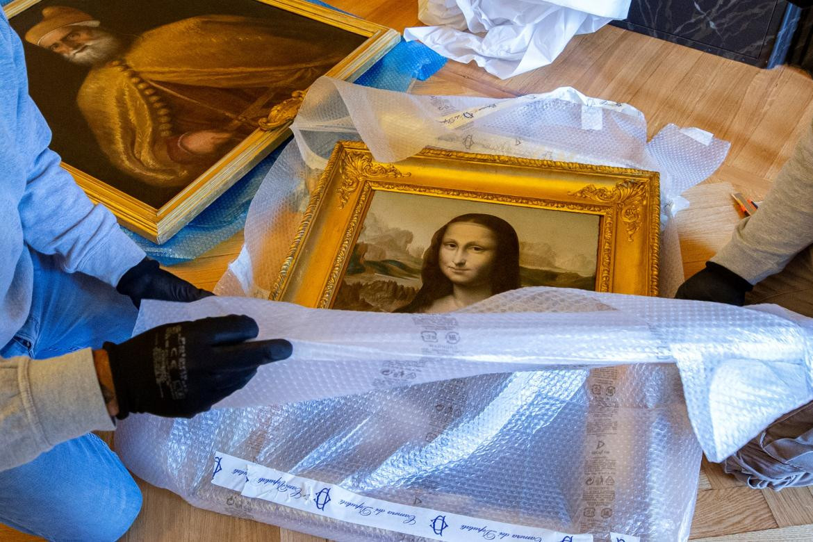 La Gioconda Torlonia encontrada en Italia, AGENCIA EFE