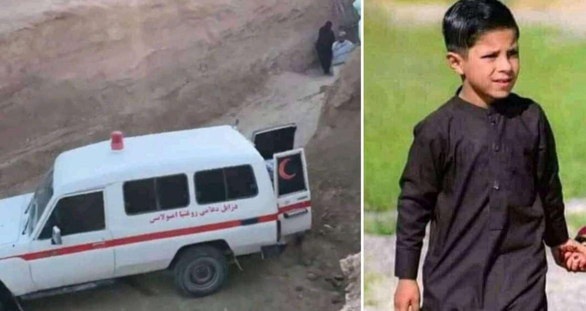 Haidar, el nene que cayó a un pozo en Afganistán