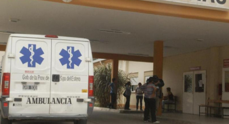 Hospital de Santiago del Estero, foto NA