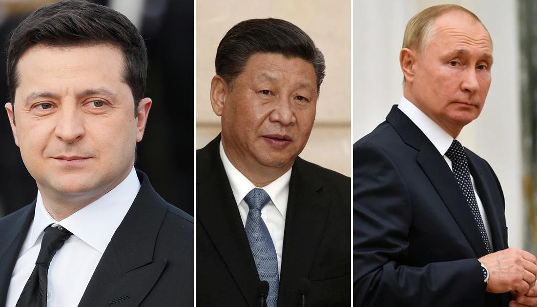 Volodymyr Zelenskyy, Xi Jinping, Vladimir Putin, Reuters