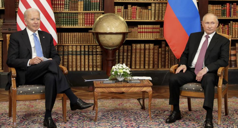 Joe Biden, Vladimir Putin, presidentes, Estados Unidos, Rusia, Foto NA