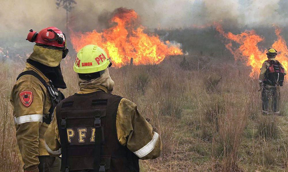 Incendios en Corrientes, NA