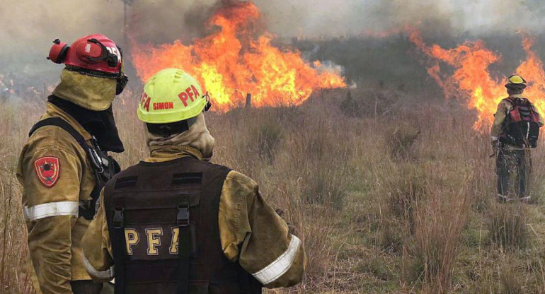 Incendios en Corrientes, NA
