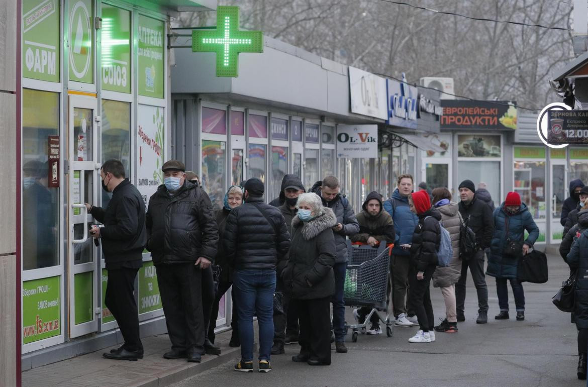 Ucrania, ciudadanos tras la invasión rusa, foto EFE